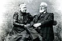 Жюль Верн с женой